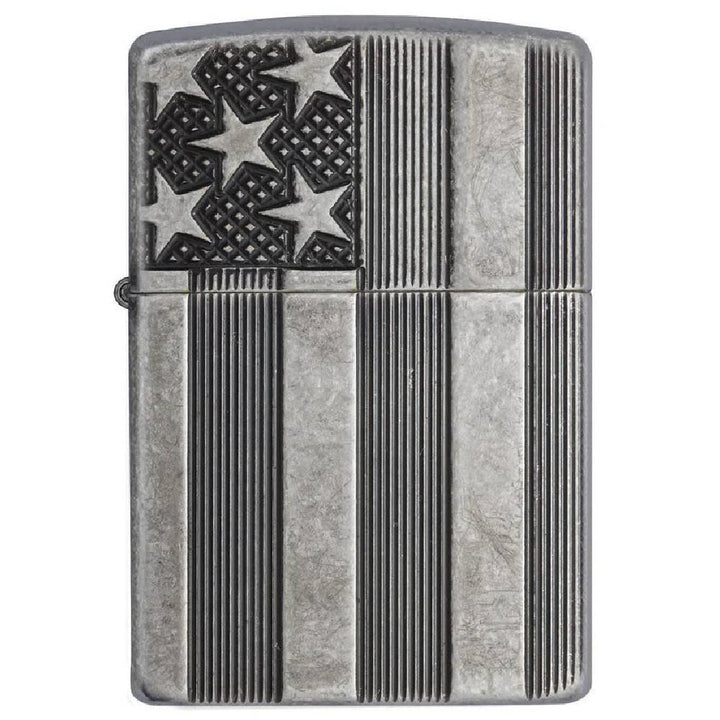Zippo US Flag Armor Lighter - 28974