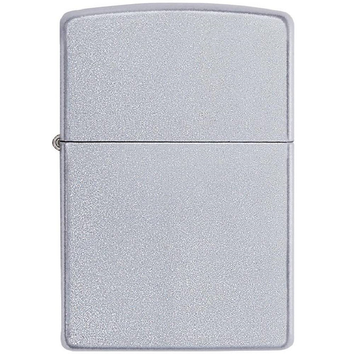 Zippo Regular Satin Chrome Lighter - 10205