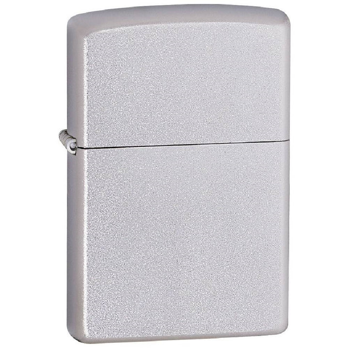 Zippo Regular Satin Chrome Lighter - 10205