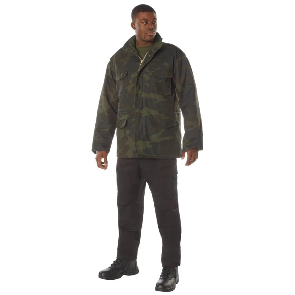 Rothco Midnight Woodland Camo M-65 Field Jacket 12085