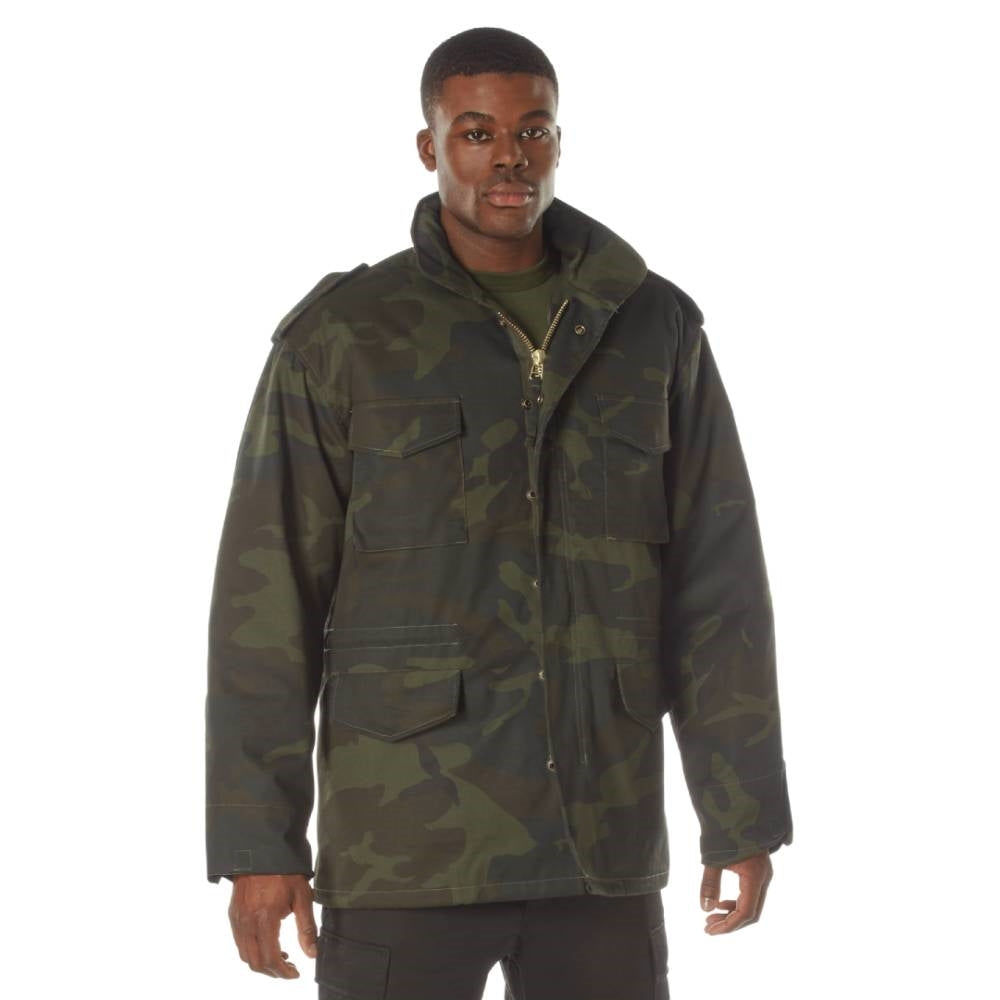 Rothco Midnight Woodland Camo M-65 Field Jacket 12085