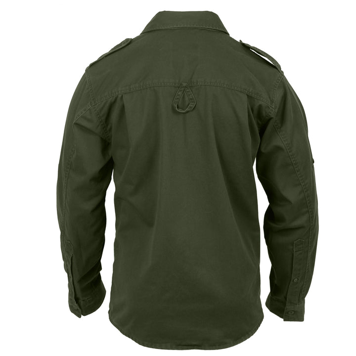 Rothco Olive Drab Vintage Fatigue Shirt - 2568