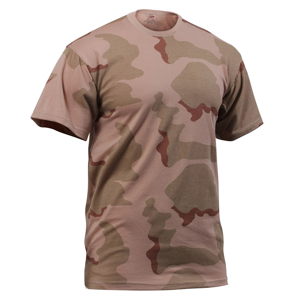 Rothco Tri-Color Desert Camo T-Shirt - 8767