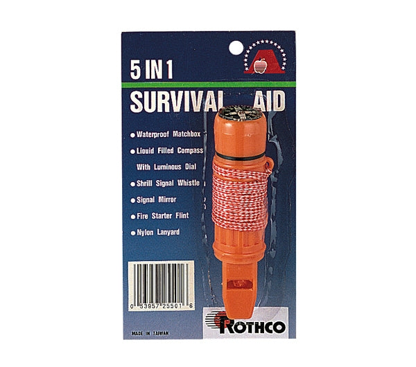 Rothco Deluxe 5-in-1 Survival Tool - 8405