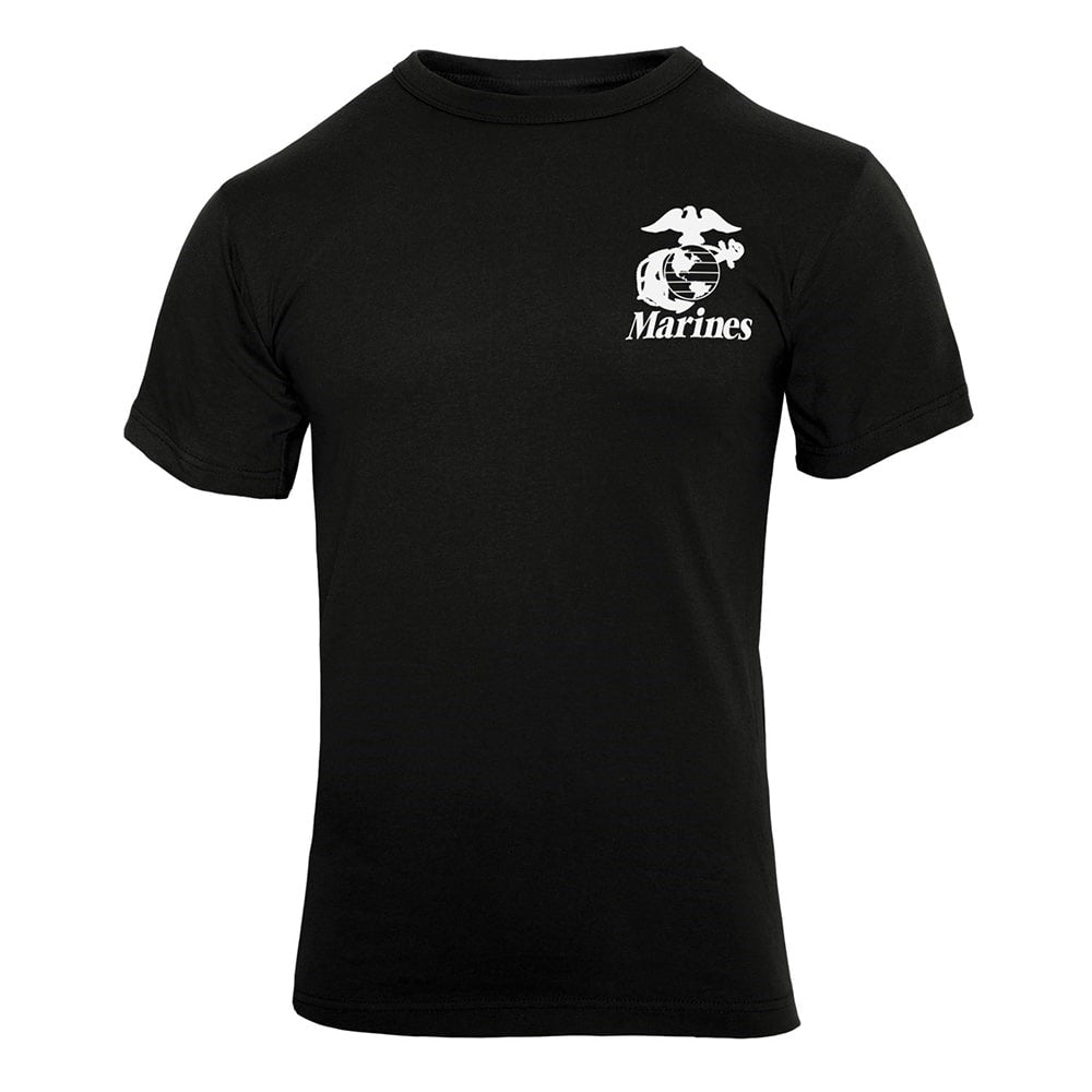 Rothco Black Marines Pain is Weakness T-Shirt - 60417