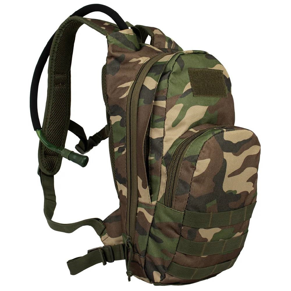 Compact Modular Hydration Backpack Woodland Camo 56-3504