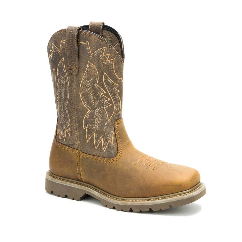 Caterpillar Colorado Frontier Soft Toe Western Pull On Work Boot P51094
