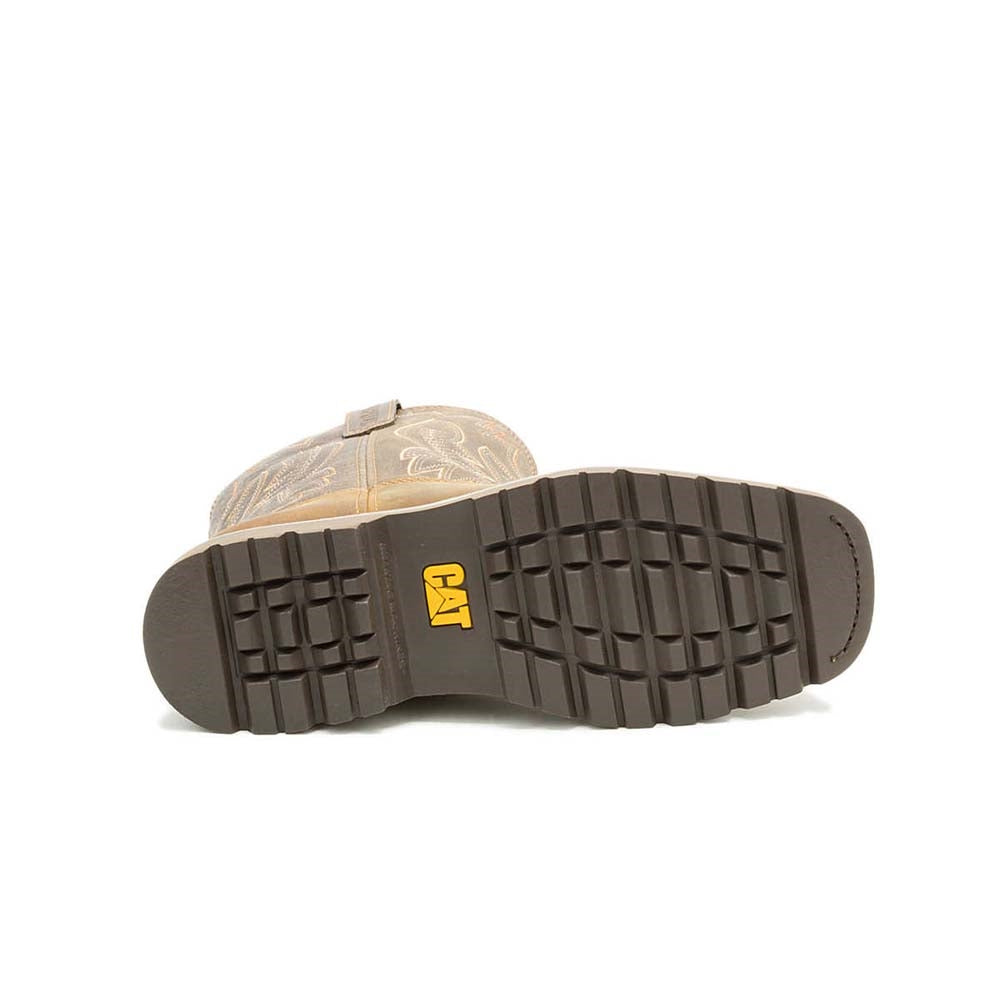 Caterpillar Colorado Frontier Soft Toe Western Pull On Work Boot P51094