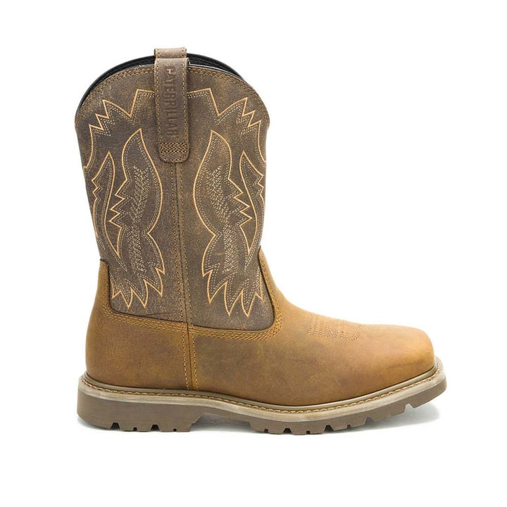 Caterpillar Colorado Frontier Soft Toe Western Pull On Work Boot P51094