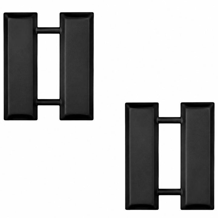 Black Metal Rank Captain Insignia  BM-118