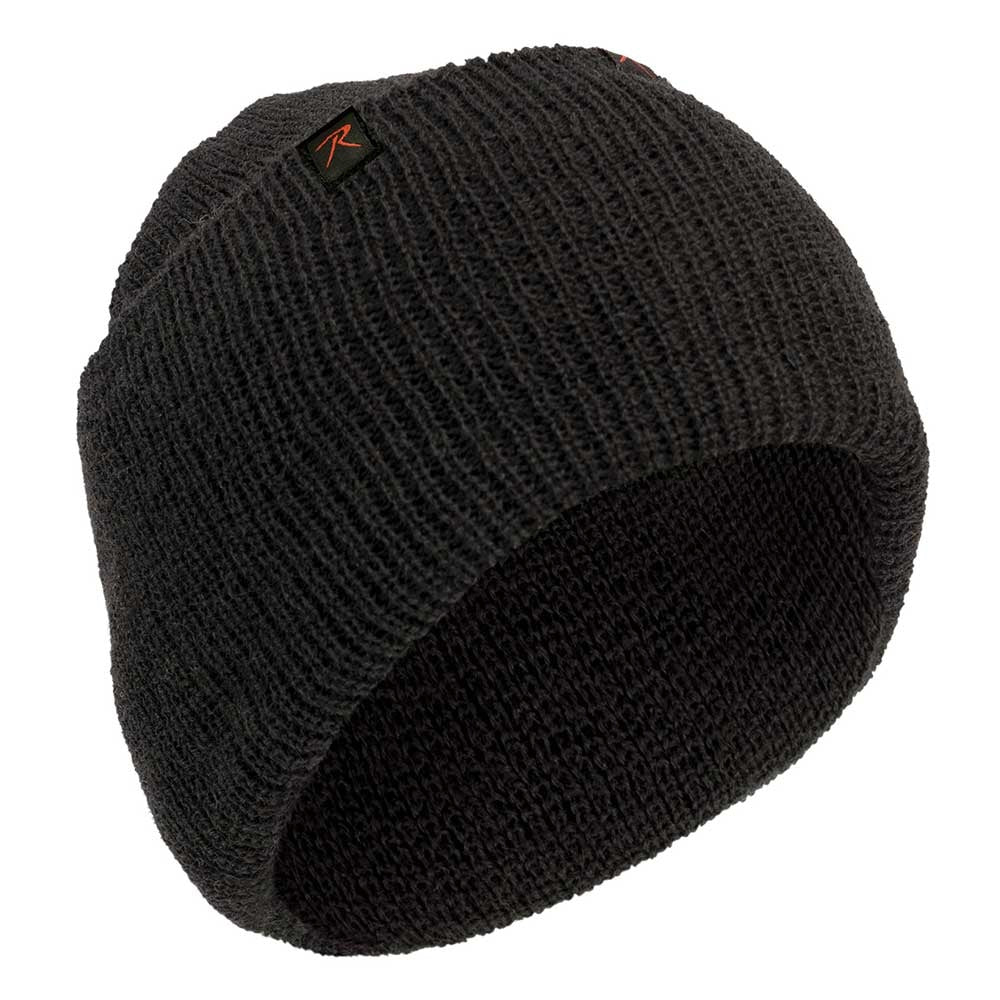 Rothco Black Wool Watch Cap 58381