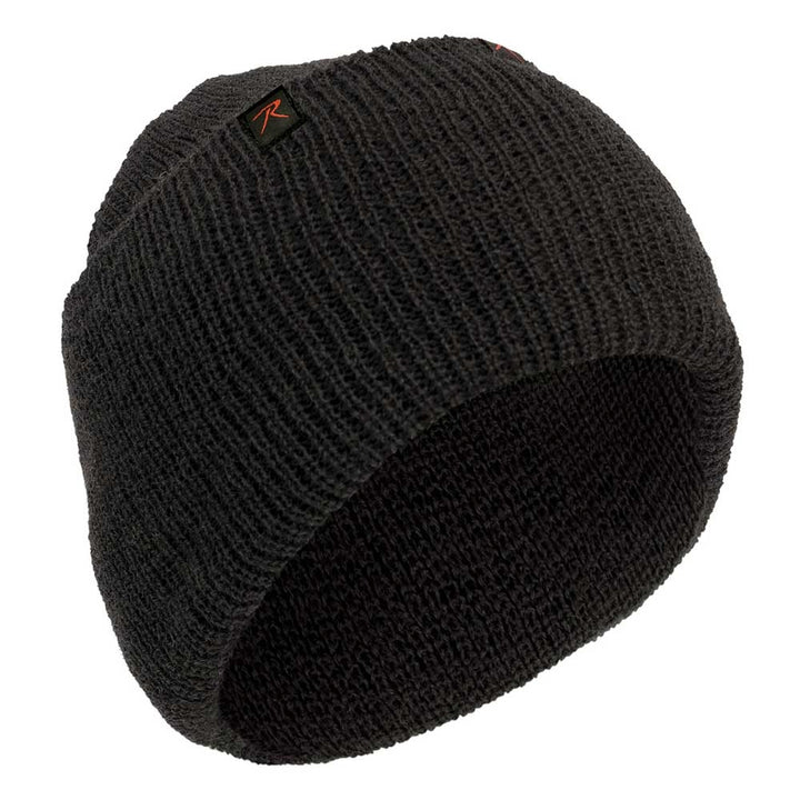 Rothco Black Wool Watch Cap 58381