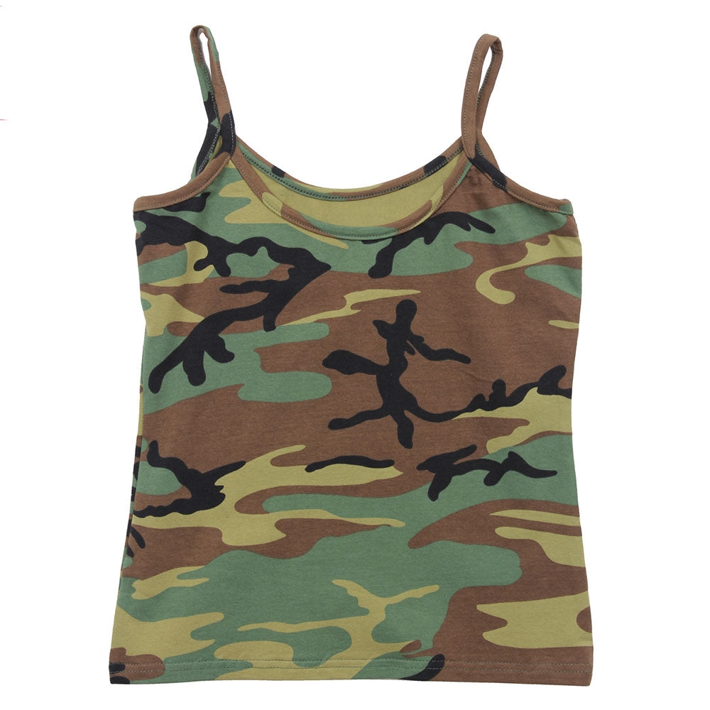 Rothco Womens Woodland Camo Tank Top 4476
