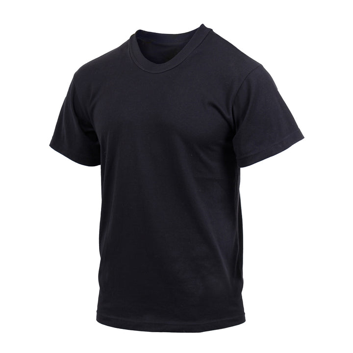 Rothco Black Moisture Wicking T-Shirts - 9590
