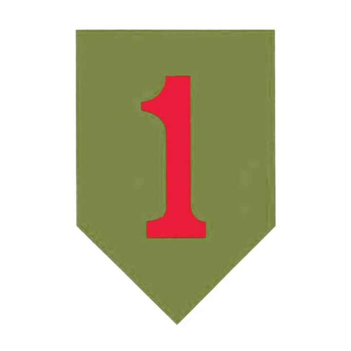 Big Red One 1st Infantry Decal D153-A