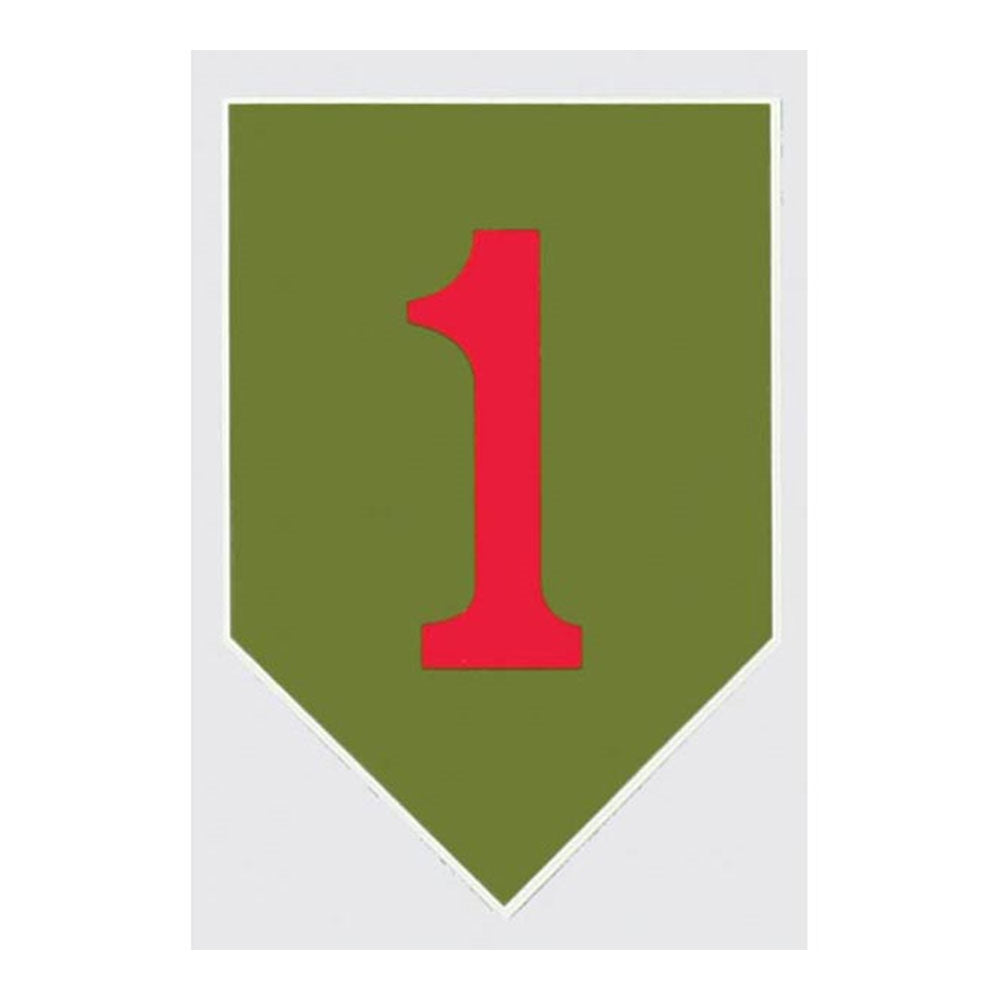 Big Red One 1st Infantry Decal D153-A