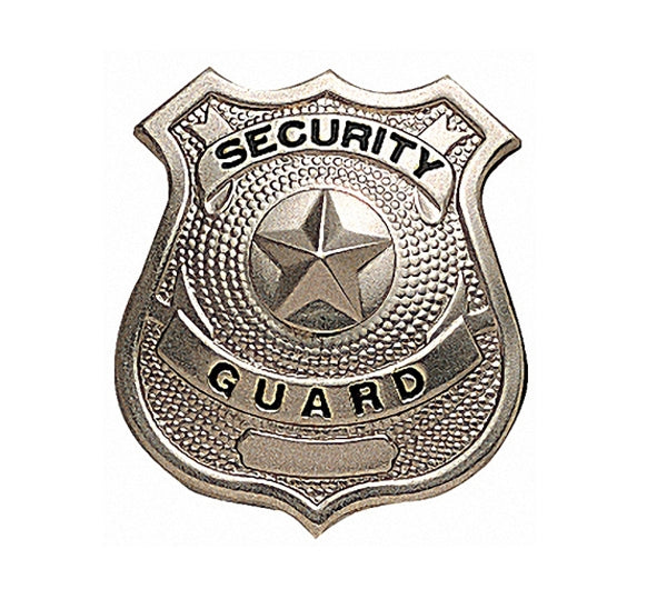 Rothco Silver Security Guard Badge - 1900