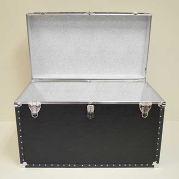 Biltmore Black Vinyl Covered Trunks 504-BK
