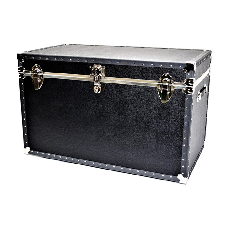Biltmore Black Vinyl Covered Trunks 504-BK