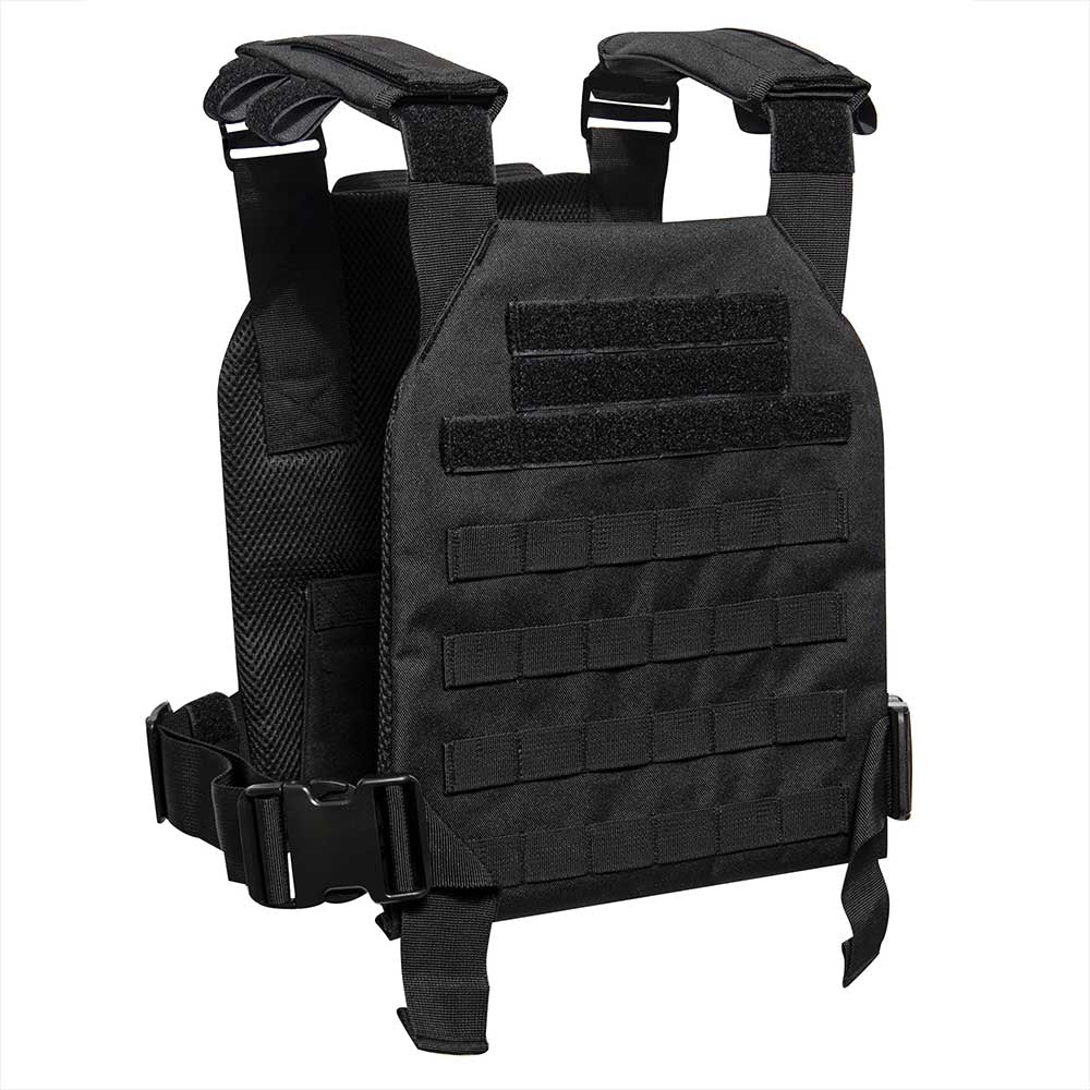 Black Low Profile Oversized  Plate Carrier Vest 55898