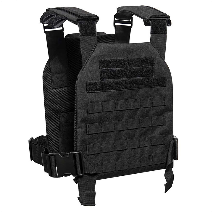 Black Low Profile Oversized  Plate Carrier Vest 55898