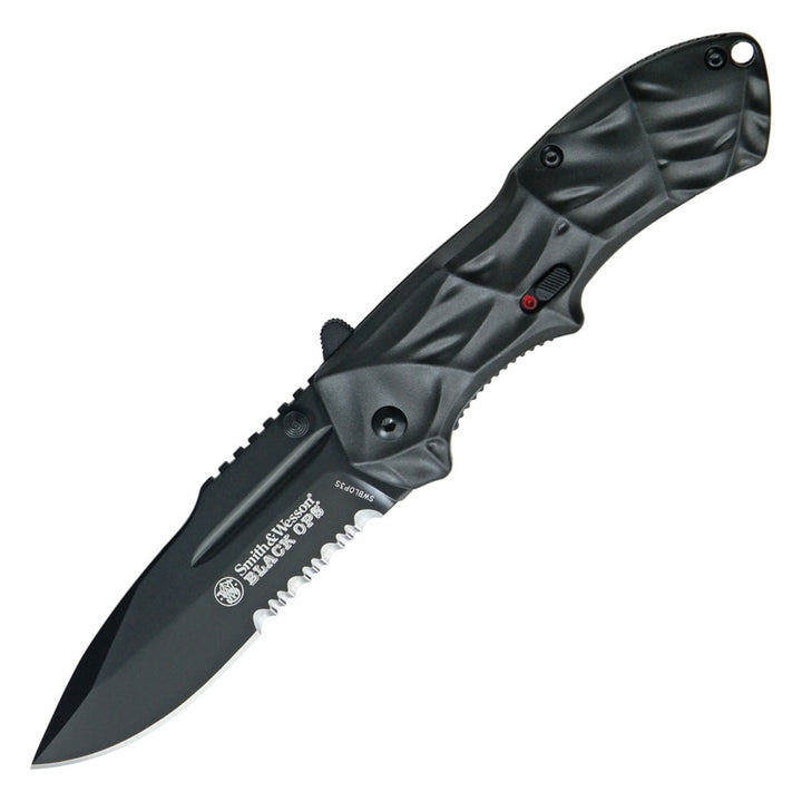 Smith &amp; Wesson Black Ops Assisted Open Knife - SWBLOP3S