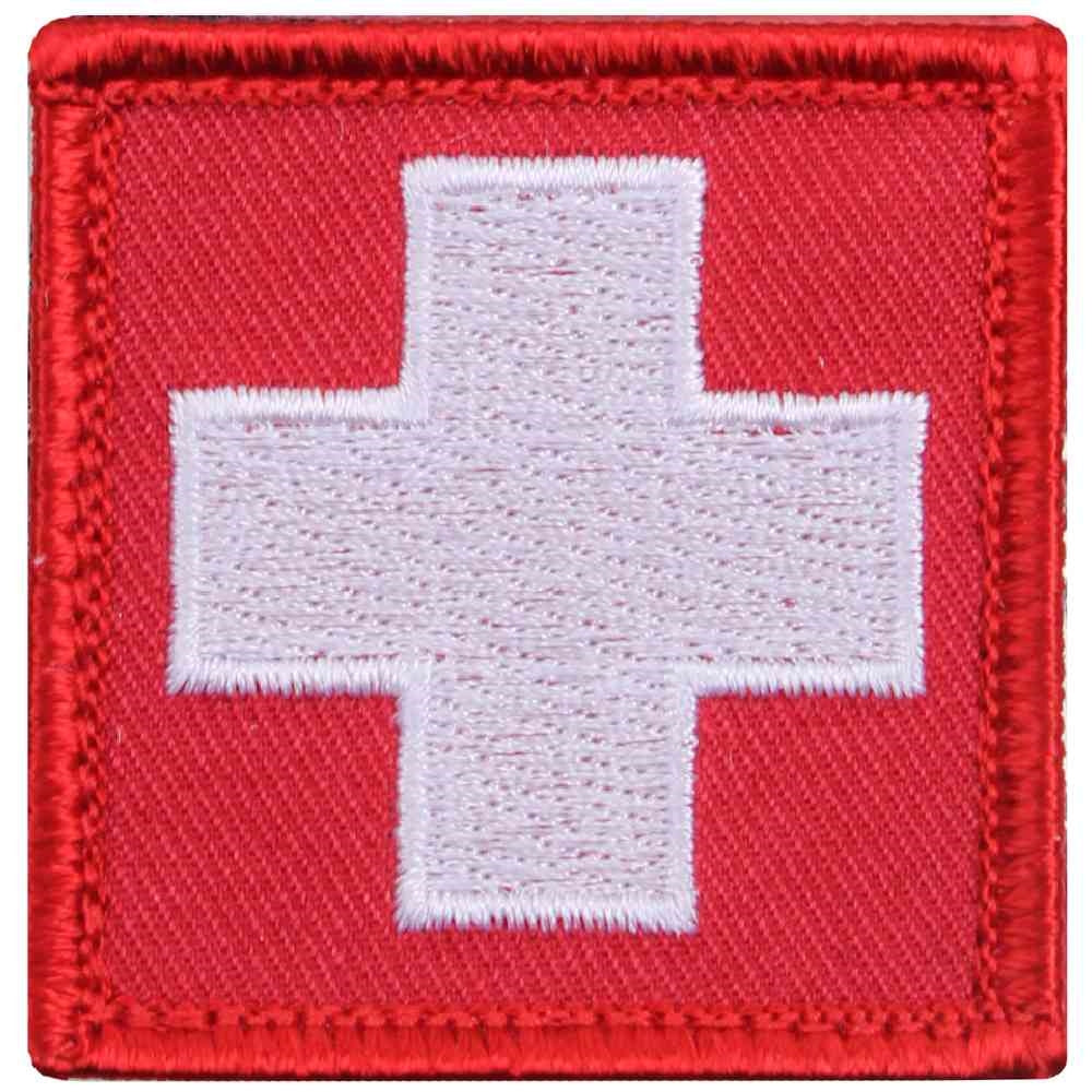 Rothco Red White Cross Patch - 72205