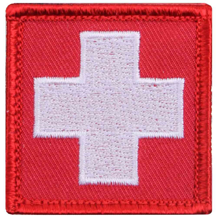 Rothco Red White Cross Patch - 72205