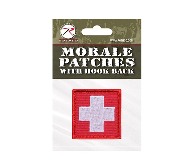 Rothco Red White Cross Patch - 72205