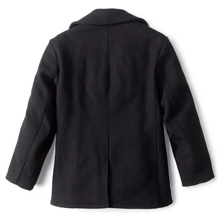Schott Navy Wool Pea Coat - 740