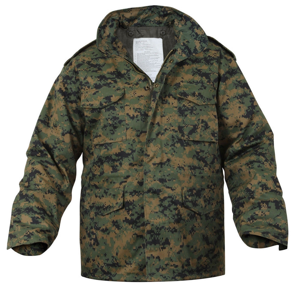 Rothco 8590 Digital Woodland M-65 Field Jacket