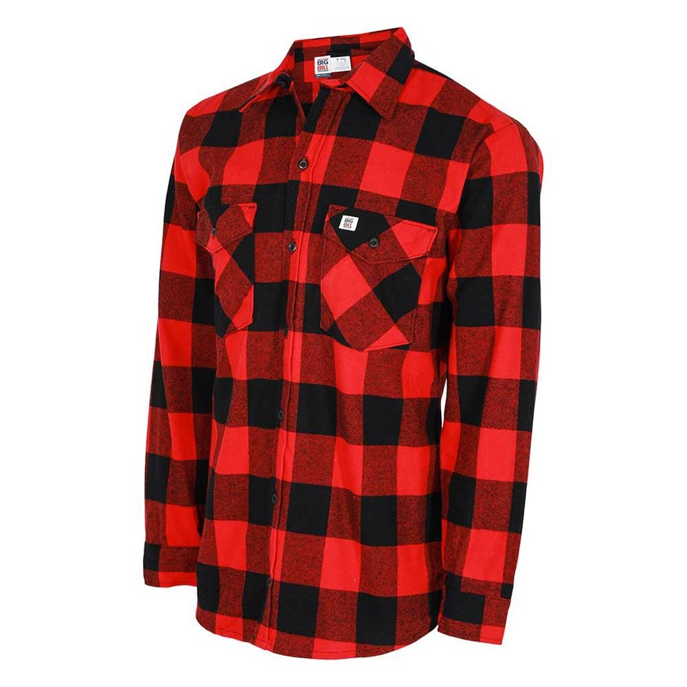 Big Bill Plaid Flannel Outdoor Shirt - 121