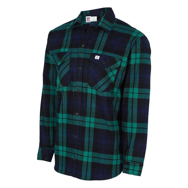 Big Bill Plaid Flannel Outdoor Shirt - 121