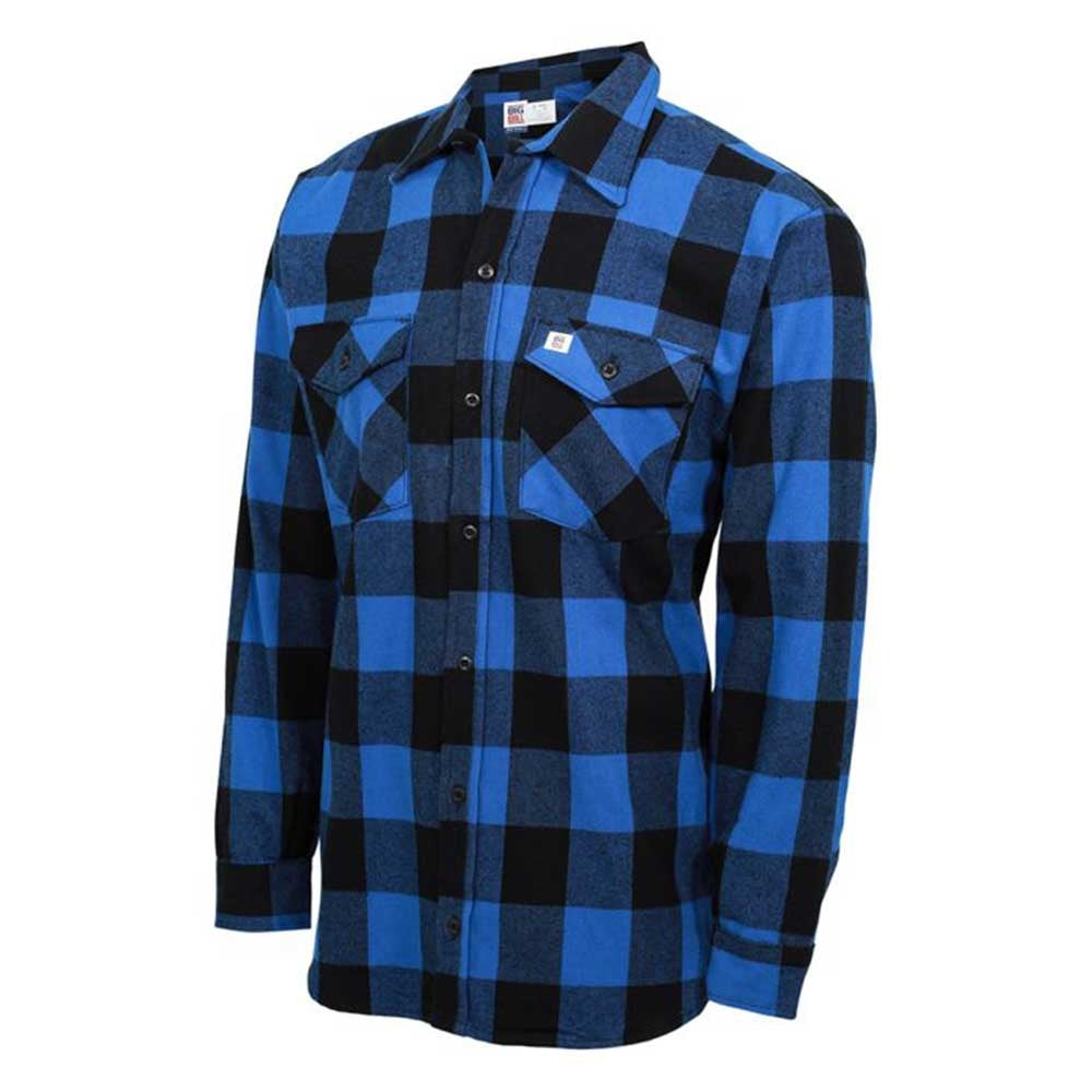 Big Bill Plaid Flannel Outdoor Shirt - 121