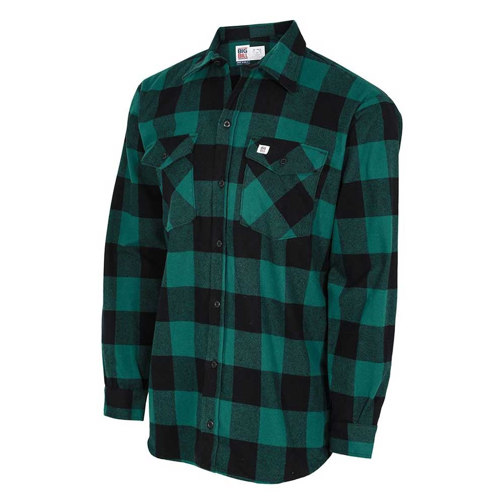 Big Bill Plaid Flannel Outdoor Shirt - 121