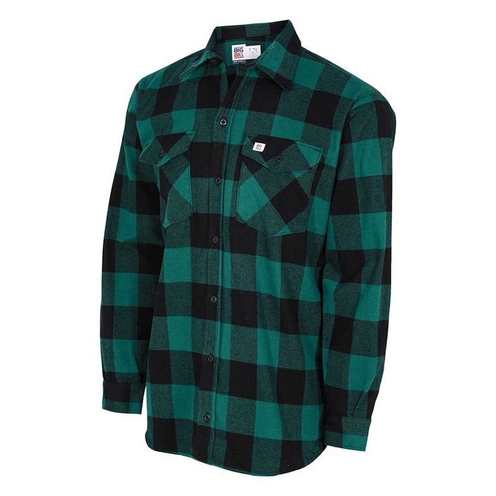 Big Bill Plaid Flannel Outdoor Shirt - 121