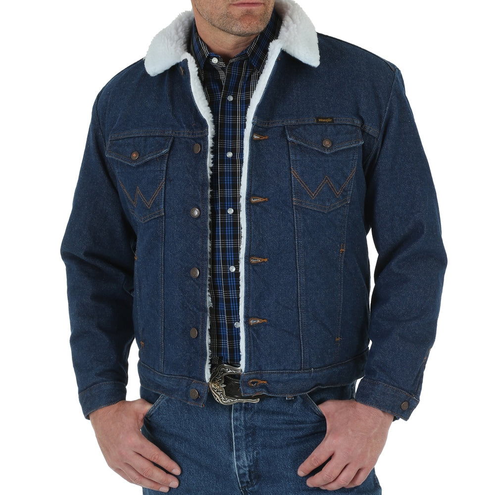 Wrangler Sherpa Lined Denim Jacket 74255PW