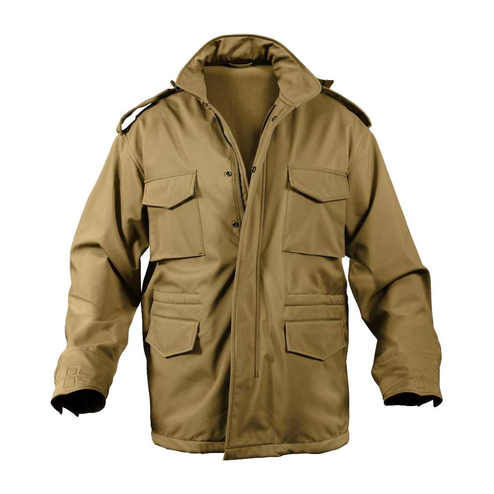 Rothco Coyote Soft Shell M-65 Jacket - 5244