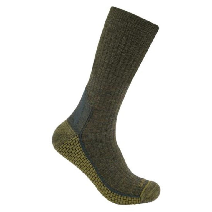 Carhartt Force Grid Midweight Synthetic-Merino Wool Blend Crew Sock SC9270M
