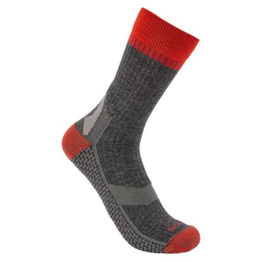 Carhartt Force Grid Midweight Synthetic-Merino Wool Blend Crew Sock SC9270M