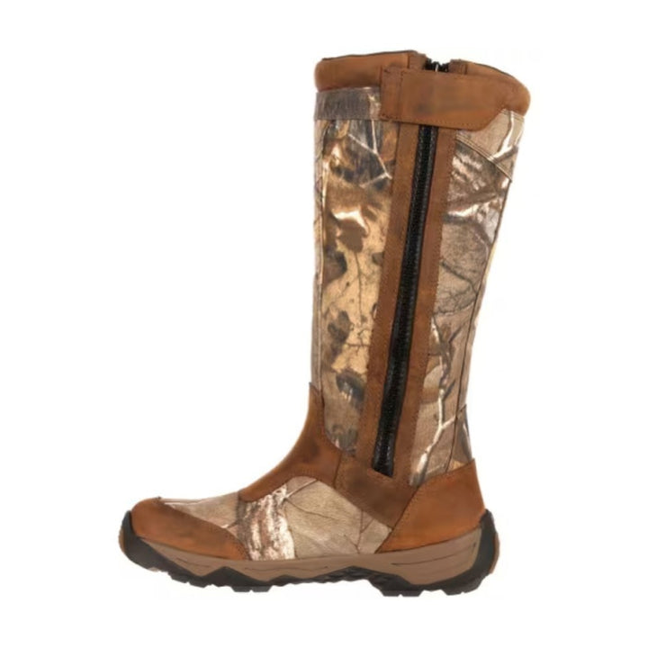 Rocky Retraction Waterproof Side Zipper Snake Hunting Boot RKS0243