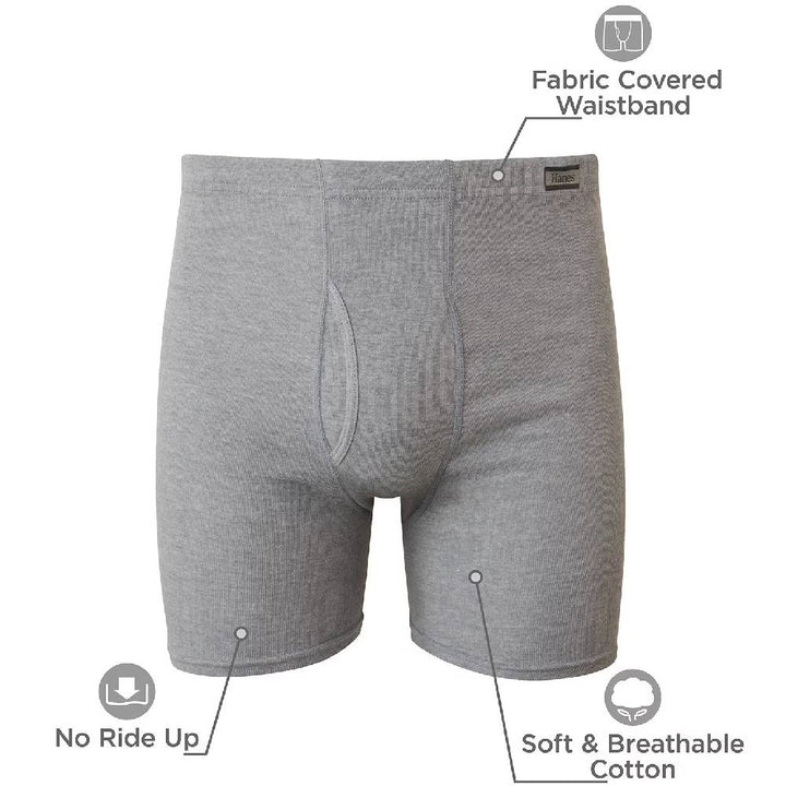 Hanes 2 Pack Color Boxer Briefs  - 7460VT