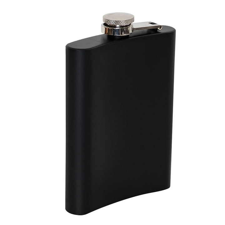 Rothco Black Stainless Steel Flask - 1677