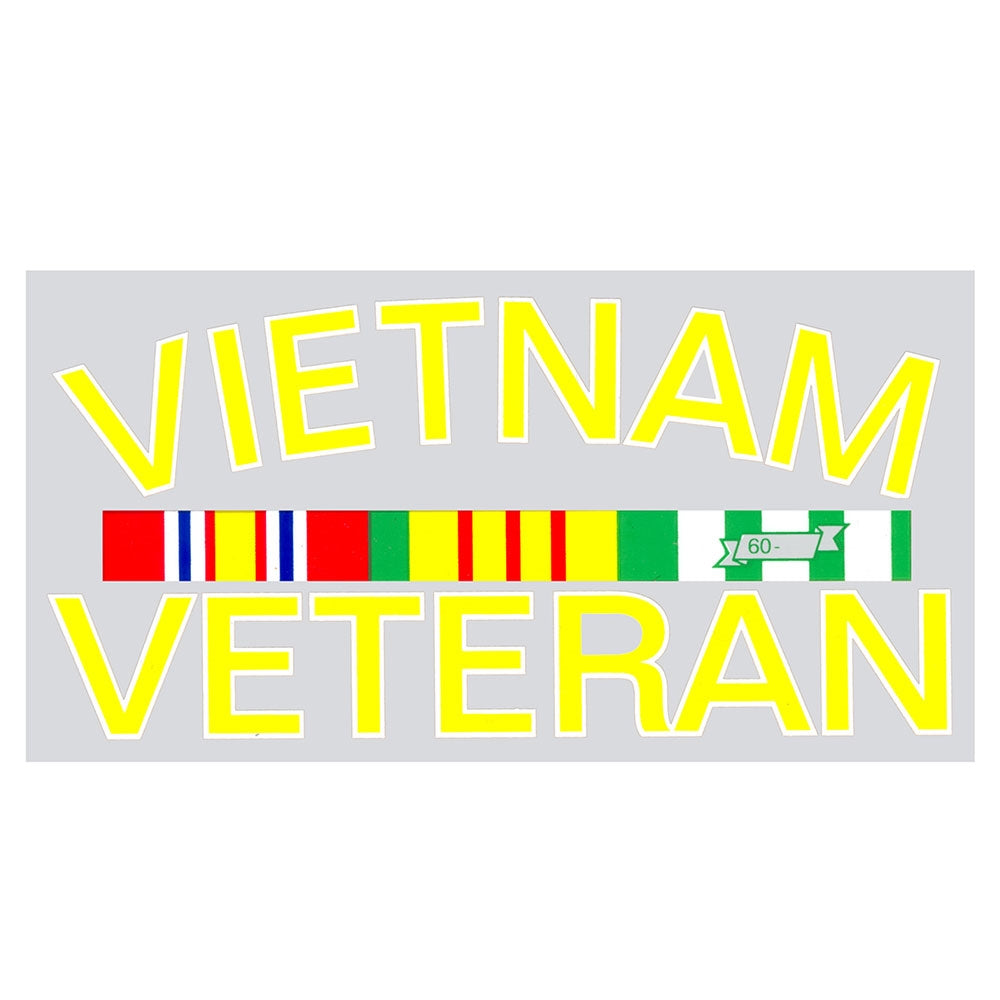 Vietnam Veteran Ribbon Decal D90
