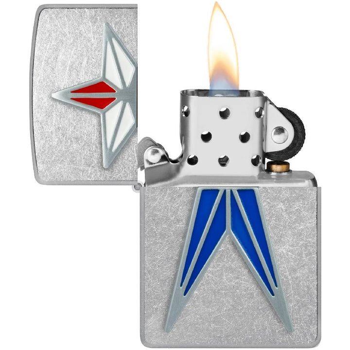Zippo  Red White N Blue Star Lighter - 48903