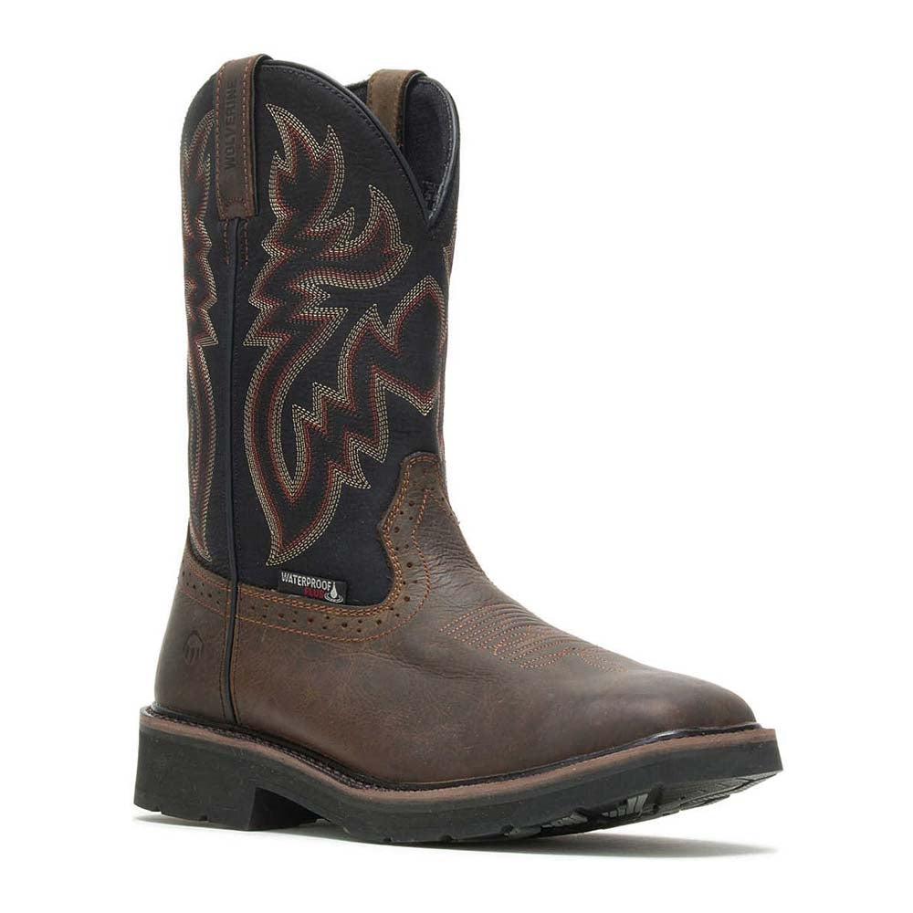 Wolverine Rancher Waterproof Steel Toe Western Wellington Pull On Work Boot W10765