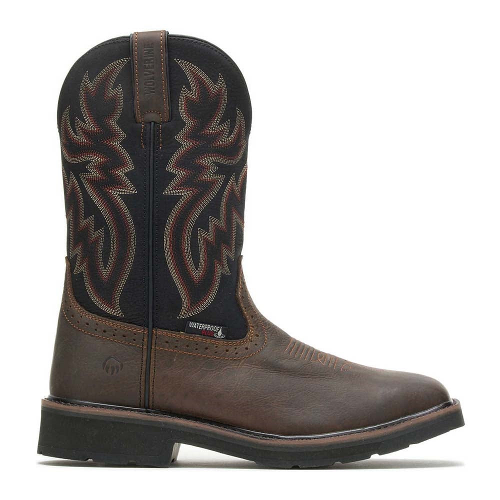 Wolverine Rancher Waterproof Steel Toe Western Wellington Pull On Work Boot W10765