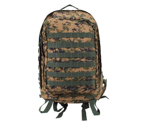 Rothco Woodland Digital Camo Molle 3-day Assault Pack - 41129