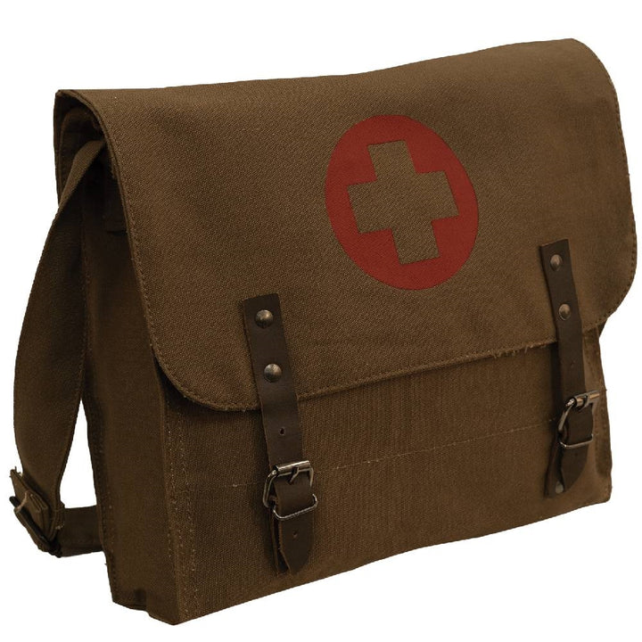 Rothco Brown Vintage Medic Bag 8586