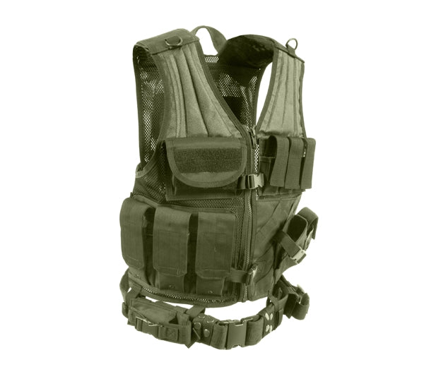 Rothco Olive Drab Tactical Cross Draw Vest 4591